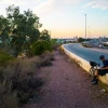 Michael McKisson on side of road